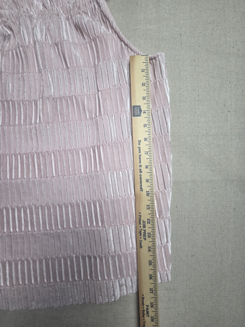 Maurices Blush Pleated Halter Camisole - Picture 4 of 9